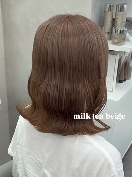 ベレーザ 渋谷(BELEZA) 15942黒髪ナチュラルブラウンシニヨンヘアココアブラウン