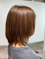 レリンク 横浜西口(LeLink)&nbsp;ショートボブでも自然に！ナチュラル縮毛矯正