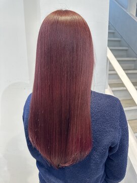 アイドットプラスフェリシア 表参道(i.+FERiCIA.) 艶カラー/暖色/チェリーレッド/ワインレッド/赤髪