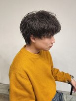 ニアウ 伊勢崎連取店(Niau) マッシュウルフ波巻きシャドウパーマ