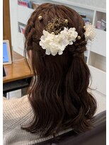 フェイス 港南台店(FACE。) ハーフアップ