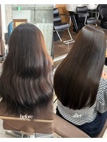 サクラ オモテサンドウ(SAKURA)&nbsp;まるで別人！美髪矯正で艶髪！髪質改善/縮毛矯正/トリートメント