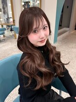 ボタン 熊本(VOTAN)&nbsp;水光カラー/レイヤーカット/髪質改善/中明度/韓国ヨシンモリ