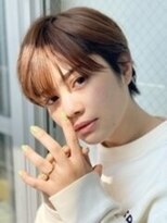 ナインオクロック 津志田店(9o'clock)&nbsp;大人かわいいナチュラルショートボブ小顔ひし形シルエット