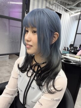 シーバイスリー 綱島(C×3) ペールブルー×裾ブラック