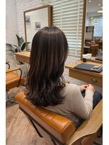 ジプソ 池袋西口(Gypso)&nbsp;ハイライトで白髪ぼかし】ハイライト＋カラー＋カット