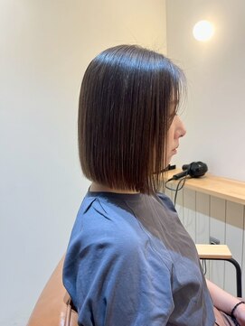 アンリー 四条烏丸店(Anree) くくれるぎりぎり◎切っぱなしボブ