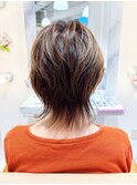 人気のくびれショートウルフ