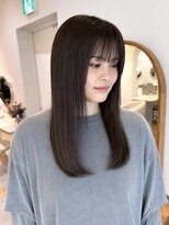 アンド ラ ブランシュ(&.La Blanche)&nbsp;アッシュベージュ/ワンカラー/髪質改善
