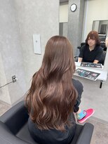 ジゼル 筑紫野(GiseL)&nbsp;ブリーチなしダブルカラー暖色カラー
