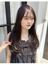 クロレ(CLORE)&nbsp;chocolat lavender × layer cut