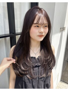 クロレ(CLORE) chocolat lavender × layer cut