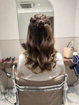 サロウィン 倉敷店(SALOWIN)&nbsp;カチモリハーフアップ