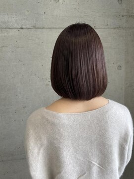 ヘアールーム プリズム(Hair room Prism) Bob×カシスブラウン 【池袋駅/要町駅/池袋西口】
