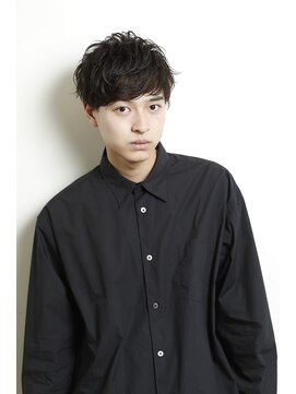 イグレックビス(igrek bis) IGREKBISツーブロック×無造作×ネープレス×マッシュショート