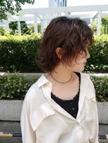 フロート 小阪店(float)&nbsp;ミックスウェーブ_毛先パーマ ことりベージュ