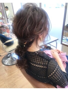 ミューズ 名古屋north(MUSE) 編みおろしアレンジ