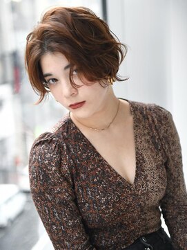 エアー 銀座(air) ★air-GINZA★岡田有加★ウェービーショートボブ★