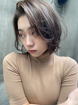 アリエッタ ギンザツー(ARIETTA GINZA2) かきあげ前髪 韓国マッシュ/かきあげバング/韓国風/ワンレンボブ