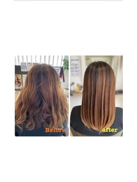 ロッコ 深谷店(ROCCO) #髪質再生#髪質改善#ケラチンブローアウト#トリートメント