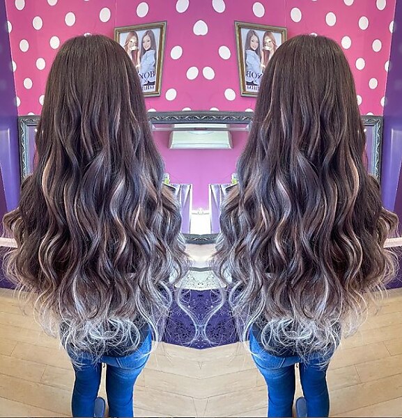 レターパック　s1/ 80シールエクステ　ほぼ当日発送 ボブ→ロング シールエクステ80本：L180821369｜キング 高槻(K