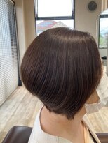 ブレスバイファースト 富谷店(Breath by first)&nbsp;ツヤツヤ前下がりボブ
