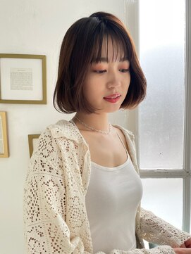 ロンド フィーユ(Lond fille) momo 韓国ボブ♪TWICEジヒョちゃん風☆