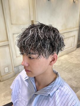 アソビ 表参道(ASOBI) ツイストスパイラル　メッシュ　ハイライト