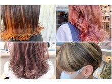 エマヘアデザイン(e.m.a Hair design)の雰囲気（ブリーチ1回でできるカラー☆）