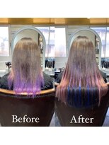 プルクローム(PULL CHROME)&nbsp;【PULL EXTE】個性派ロング/特色カラー/ミックス/派手インナー