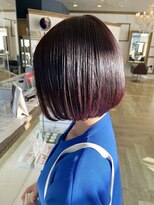 コワファースト 大分(COIFF1RST)&nbsp;ミニボブ！ピンクパープルカラー