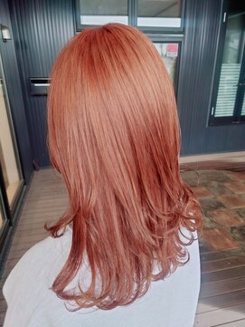 ルシードスタイル リム(LUCIDO STYLE Rim) ハイトーン_オレンジ×アプリコット