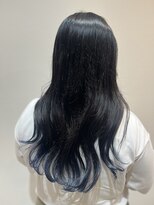 ベル(bell.)&nbsp;インナーカラーネイビーブルー