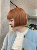 ボブ/ミニボブ/切りっぱなしボブ/外ハネ/外ハネボブ/前下がり