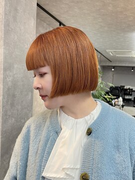 イデアル(Ideal) ボブ/ミニボブ/切りっぱなしボブ/外ハネ/外ハネボブ/前下がり