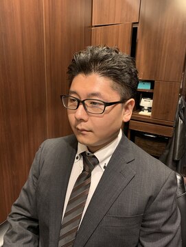 プラウド(PROUD) オールバック 田町 理容室 顔剃り 床屋 ツーブロック