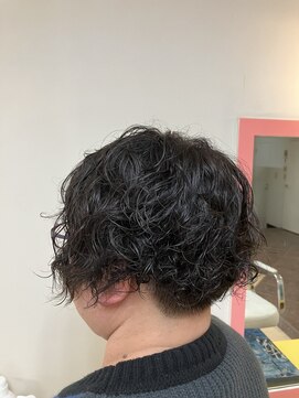 美容室 ステラ ツーブロックマッシュレイヤーウェーブ