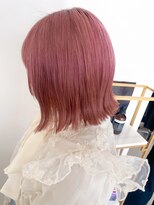 コト 福井大和田店(coto) ピンクカラー　ダブルカラー　福井美容室ハイトーンカラー