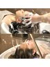 【頭浸浴開発サロン】カット炭酸＋選べるスパ★頭浸浴付頭皮髪質改善