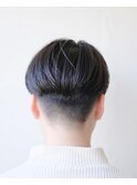 マッシュショート#黒髪#耳掛けショート#刈り上げ#切りっぱなし