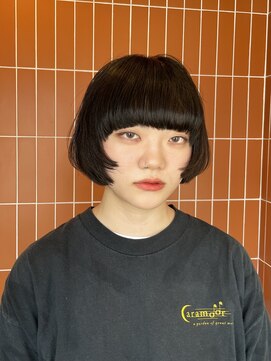 アンメイビー(UNMAYBE) 【UNMAYBE】クセ毛ボブ【青森市/新町/青森駅】