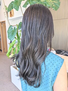 ブレンド(BLEND) グレージュロング