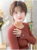 韓国風ハイライト小顔マッシュウルフショート!