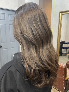 オルソーヘアー(orso hair) orsohair x 韓国風グレイカラー