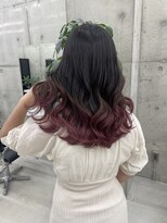 リノート バイ エゴル 太田川(Linoet by ENGOL)&nbsp;【LINOET太田川】手島カミラ　ピンクのグラデーション