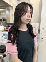 ユイマァル 岡山店(YUIMARL)&nbsp;オリーブグレージュ×韓国風スタイル