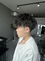 ラヴィラ(la villa)&nbsp;波巻きパーマ/メッシュ