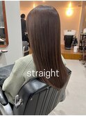 髪質改善ストレート