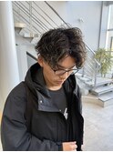 縦落ちパーマ