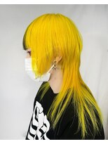 トリットフューアトリット(Hair & Make studio Tritt fur Tritt)&nbsp;ＮＥＯＮ　YELLOW！！